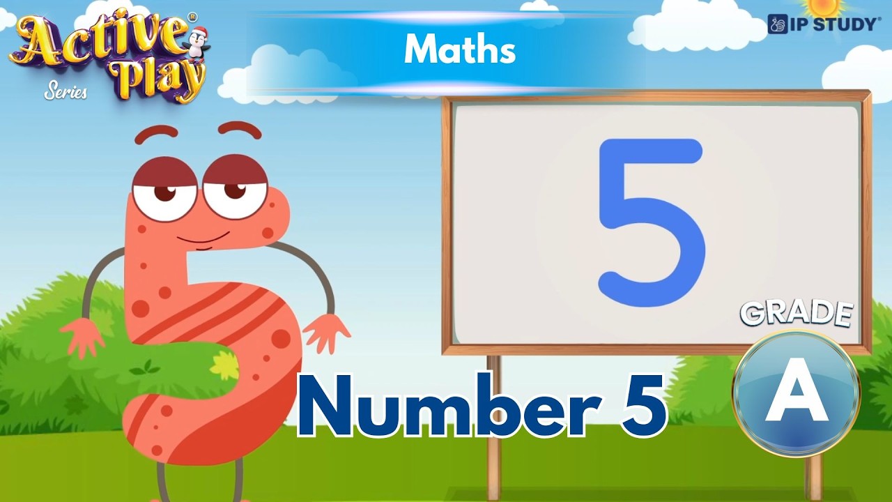 Number 5 | Maths Grade A | Chapter 13 | IP Study - YouTube