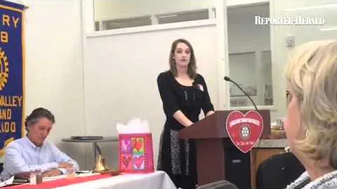 #MissLovelandVal: Kathryn Hanson talks about her love for #Loveland. @LovelandChamber