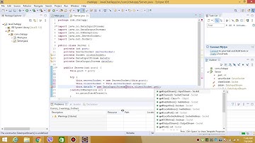 Java Sever Client Chat App