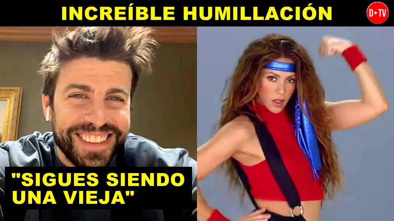 💥 NUEVO: PIQUÉ se BURLA de la DIETA y RUTINA de EJERCICIOS que hace SHAKIRA para no ENVEJECER