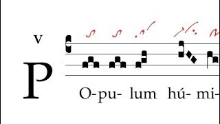 Offertorium: Populum humilem