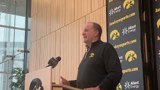 Phil Parker gives a spring update on Iowa football’s defense