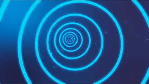 Underwater Tunnel Motion Circles - Free Background Animation