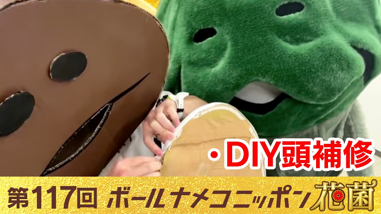 【#bnn】ボールナメコニッポン花菌 第117回「DIY頭補修」