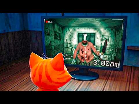 I Put Up CAMERAS To Spy On HEADLESS GRANNY And It's SCARY! (I Am Cat VR)