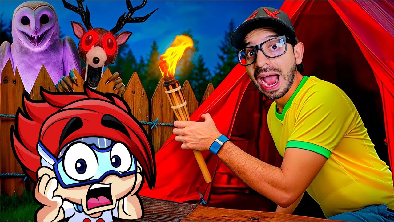 99 NOCHES EN EL BOSQUE EN LA VIDA REAL 2 | Luky Reacciona