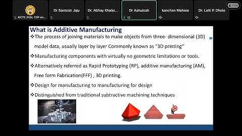 ATAL FDP Day 3 Session 6 by Ashutosh Bagde(GHRCE, Nagpur)
