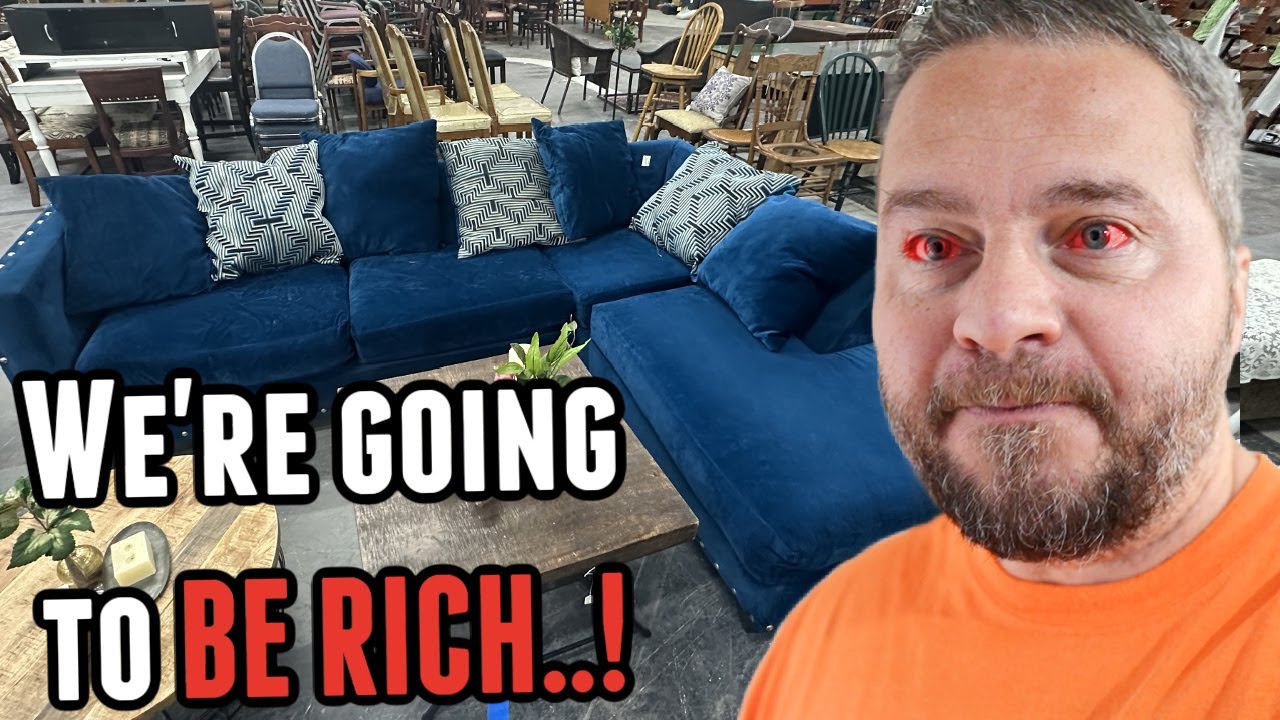 SELLING USED Furniture..? New way to make money? - YouTube