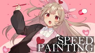 イラスト Making5 イラストメイキング】 名取さな ちゃん 【Speed Painting