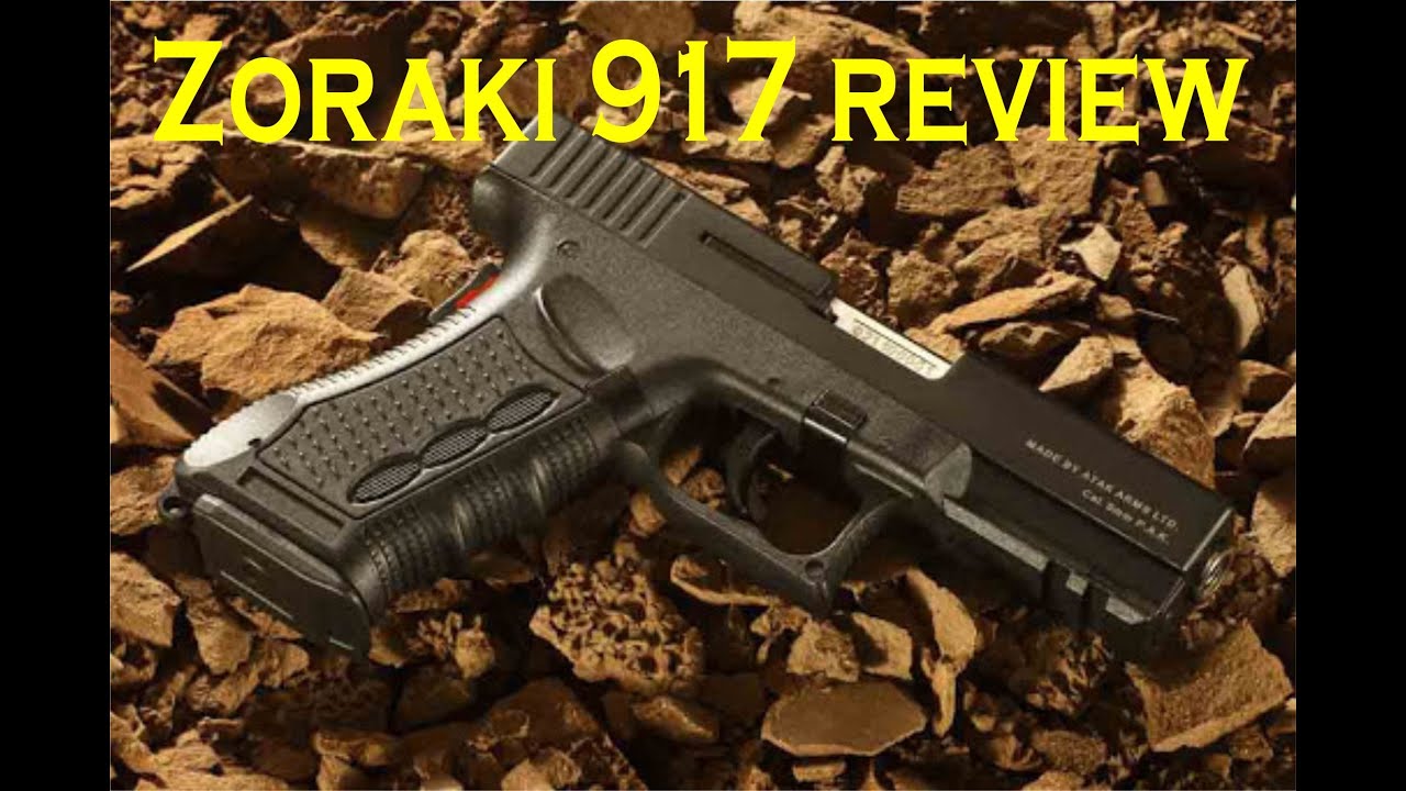 Pistola Fogueo Zoraki Glock 917 Blowback 9mm – Geoutdoor