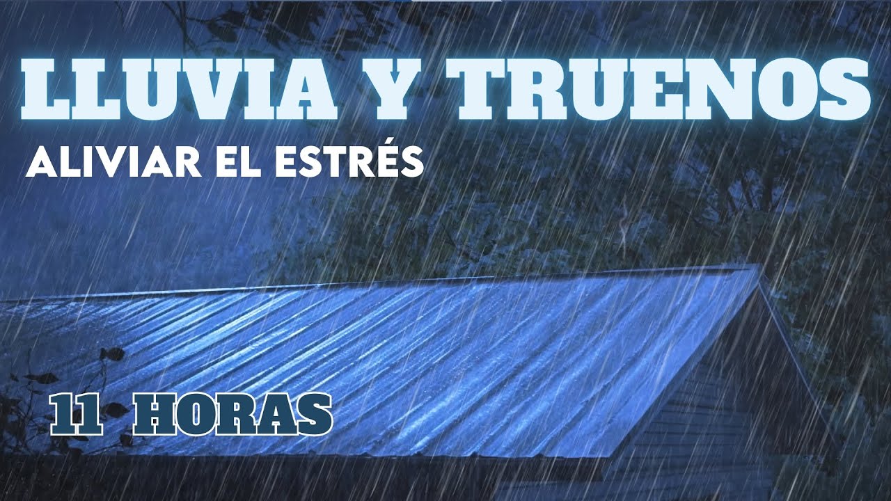 Sonido de Lluvia y Sonidos de Naturaleza - Adiós al insomnio con
