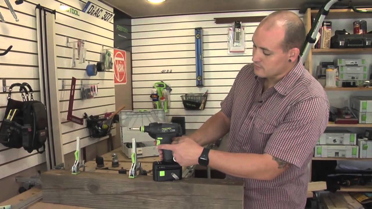 Melbourne Herkenning Genre Festool TI15 Impact / Drill Driver Overview - YouTube