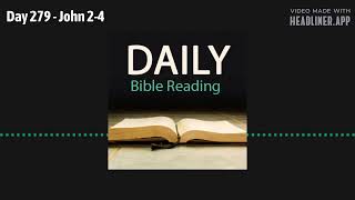 Day 279 - John 2-4