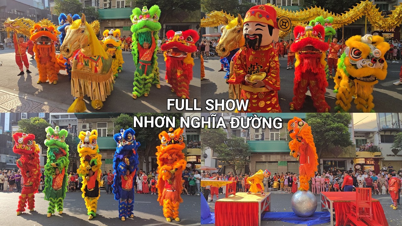 FULL SHOW MÚA LÂN HAY NHẤT 2026. NHƠN NGHĨA ĐƯỜNG. LINH VẬT NGỰA LÂN SƯ RỒNG KHAI TRƯƠNG HOÀNH TRÁNG