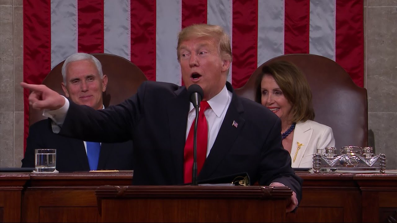 Highlights from Trump's of the address - YouTube