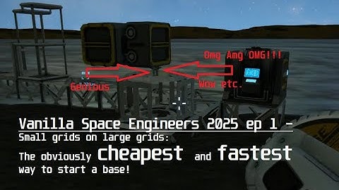 SE Vanilla Survival 2025 ep.1 - Small grid blocks on base?