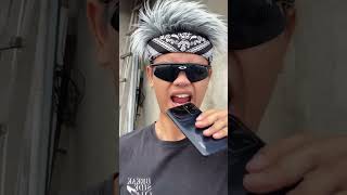 Kind Grandpa Eats Candy Skewers And The Funny Ending Azz556