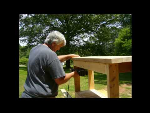 Making a Country Console Window Table