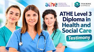 Athe Level 3 Diploma In Health And Social Care Learner Testimonial Experience