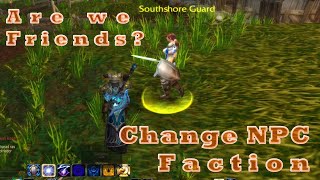 Change NPC Faction Type on your private WoW Server