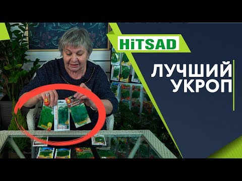 ТОП 5 ЛУЧШИХ СОРТОВ УКРОПА ✔️ КАКОЙ УКРОП ВЫБРАТЬ СЕМЕНА 2019 ✔️ садоводство с Хитсад ТВ