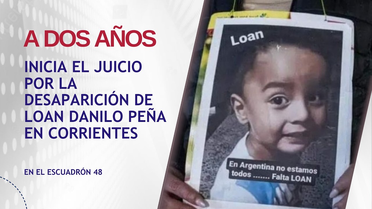 Inicia el juicio por la desaparición de Loan Danilo Peña en Corrientes