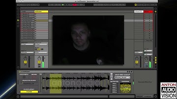 Wireless Audio Buffer control with iPad iPhone and Max4Live