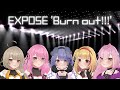 【Vtuber5人】RAISE A SUILEN - 「EXPOSE 'Burn out!!!'」【歌ってみた】