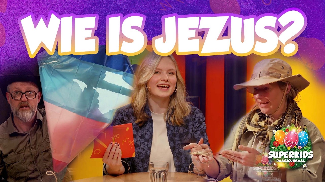 Wie is Jezus? 🔍 Tips voor kinderen 🎙️ SuperKids Paasjournaal