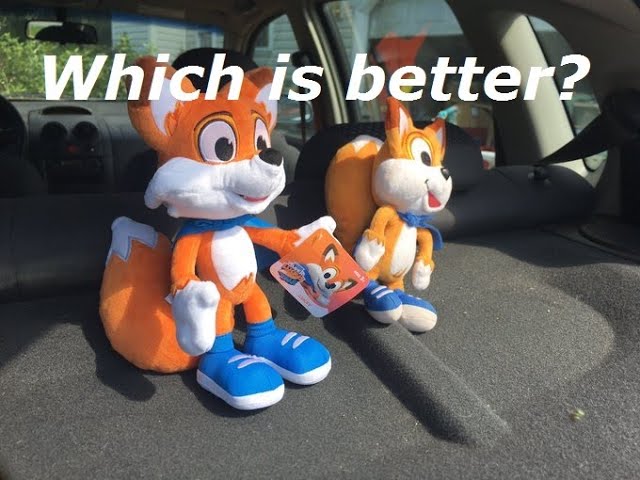 Comparing The New Super Lucky S Tale Plush From The Old Og Lucky What S The Difference Youtube