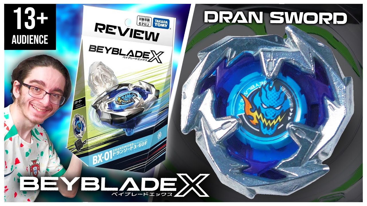 Takara Tomy Beyblade X BX-01 Starter Dran Sword 3-60F