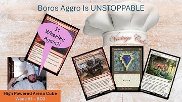 Play The Meta with Boros Aggro! | Powered Cube Draft | MTG Arena
