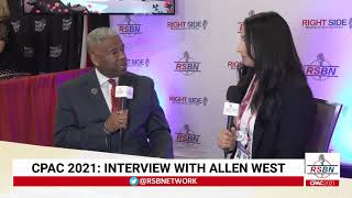 Interview with Allen West at CPAC 2021 in Dallas 7/11/21