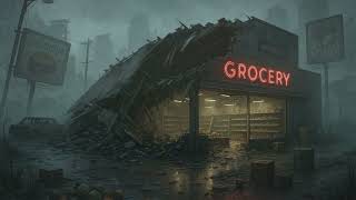 Grocery Store Dystopian Post Apocalyptic Background Ambiance