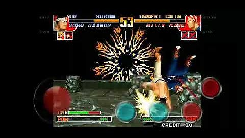 goro daimon vs billy kof Android 97 combo.by akini