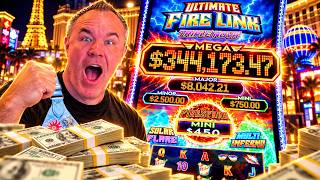 $344,000 MEGA JACKPOT! We Hit EVERY BONUS on This INSANE Vegas Slot! screenshot 1