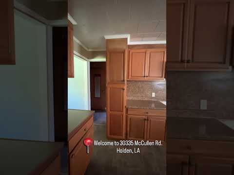 30335 McCullen Rd, Holden, LA home video tour