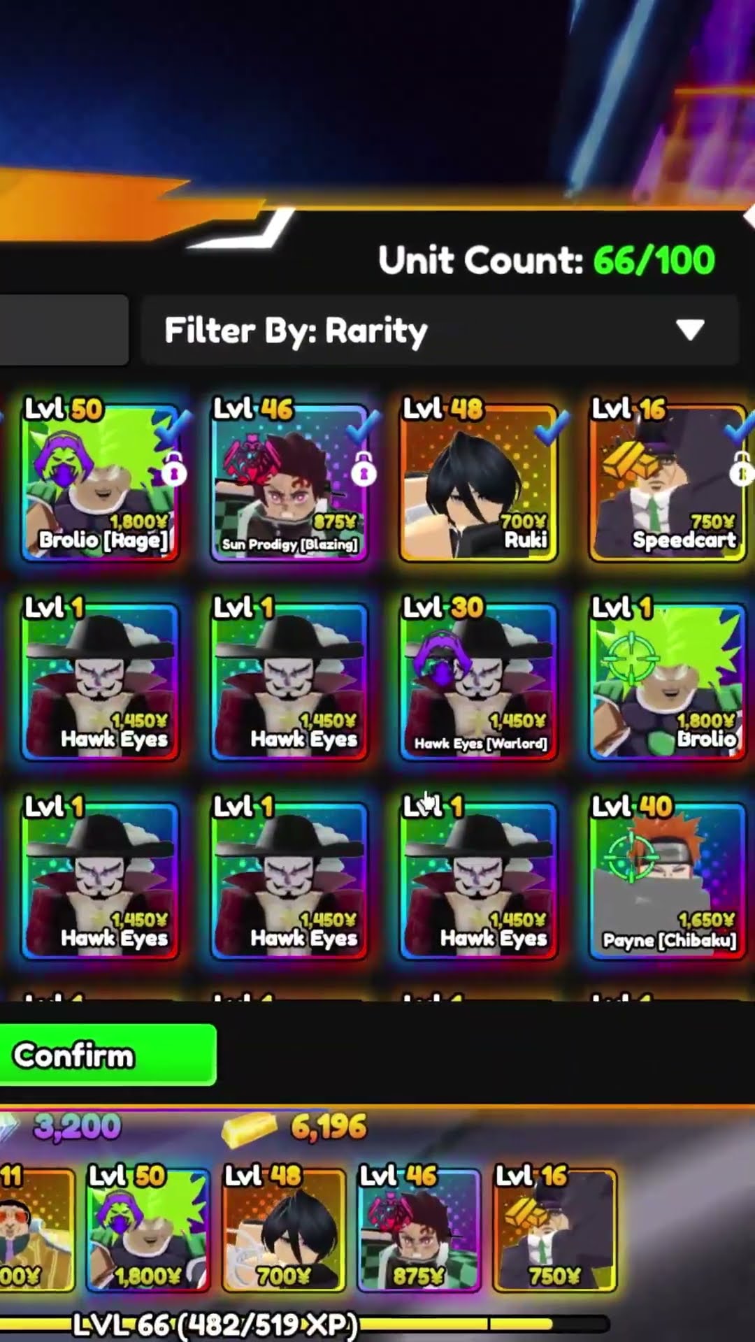 MIRACLE Itaha Bushi INSANE LUCK In Anime Reborn!