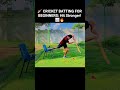 🏏 CRICKET BATTING FOR BEGINNERS: Hit Stronger! 📈🔥.