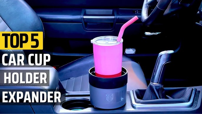 2-in-1 Car Cup Holder, with 360° Rotating Adjustable Base & Built-in G –  GizModern