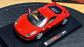 Hotwheels Elite | Ferrari 458 Italia | In Depth Review 1/43
