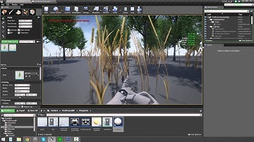 Unreal Engine 4 - Place foliage at run-time