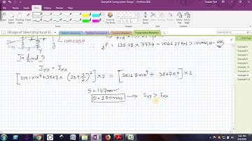 Design of Single lacing system  Compression members Part1 of 2