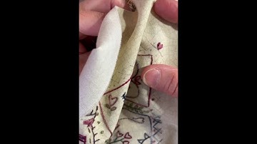 LOVE SAMPLER #3 stitch along tutorial