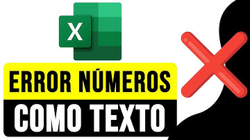 Cómo SOLUCIONAR el ERROR de Números como TEXTO en EXCEL 2025 | Eliminar Error en Excel