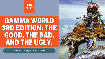 Gamma World 3rd Edition - The Good, the Bad, and the Ugly.