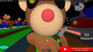 Roblox Piggy MONKEY JUMPSCARE - Roblox Piggy Custom Skin