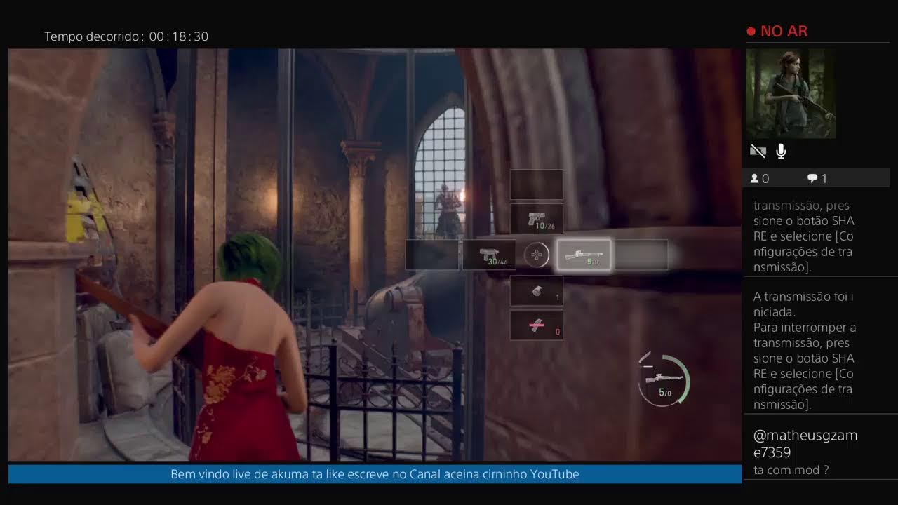 Live de resident evil 4 remeke