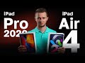 iPad Air 4 vs iPad Pro 2020. Что выбрать? Сравнение айпад эйр 4 и про 2020.