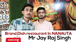 Brand Dish Restaurant in Nanauta. #trending #viral #Hack #indian #food #vlogger